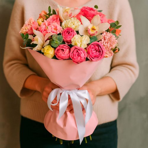 Букет цветов «Бабочка»