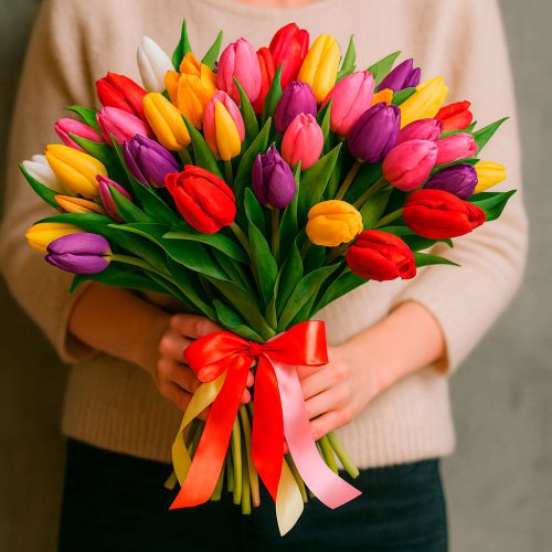 Букет цветов «Весеннее вдохновение»