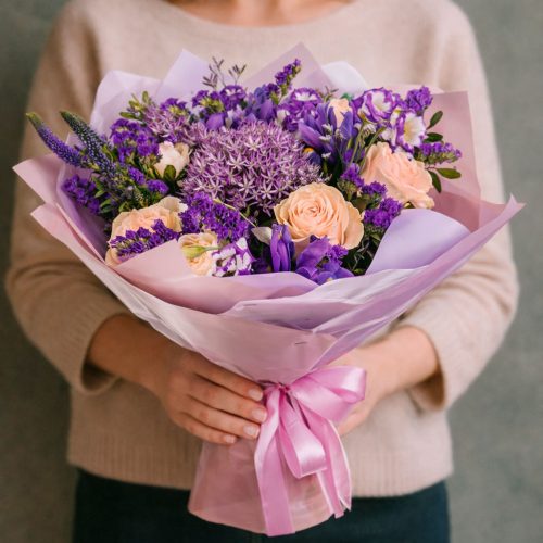 Флористический букет «Лавандовый сон»