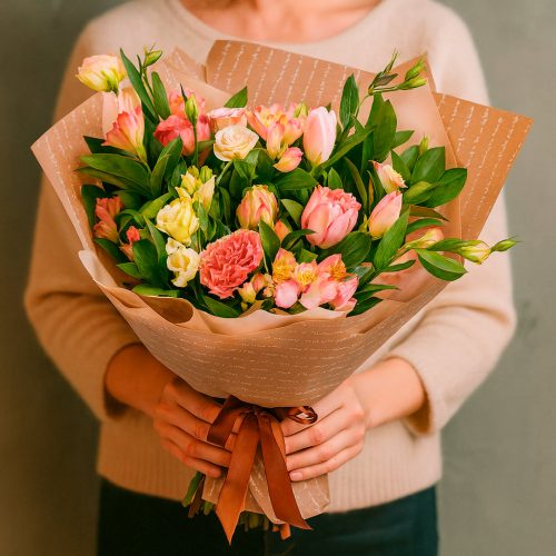 Флористический букет «Очарование природы»