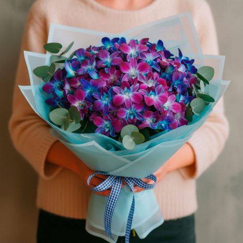 Монобукет «Синий Вальс»