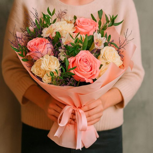 Цветочный букет «Очарование»