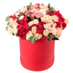 Цветы в коробке